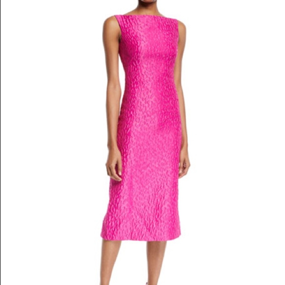 Brandon Maxwell
pink Sleeveless Leopard Dress